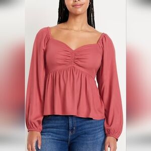 Old Navy 2X Baby Doll Blouse